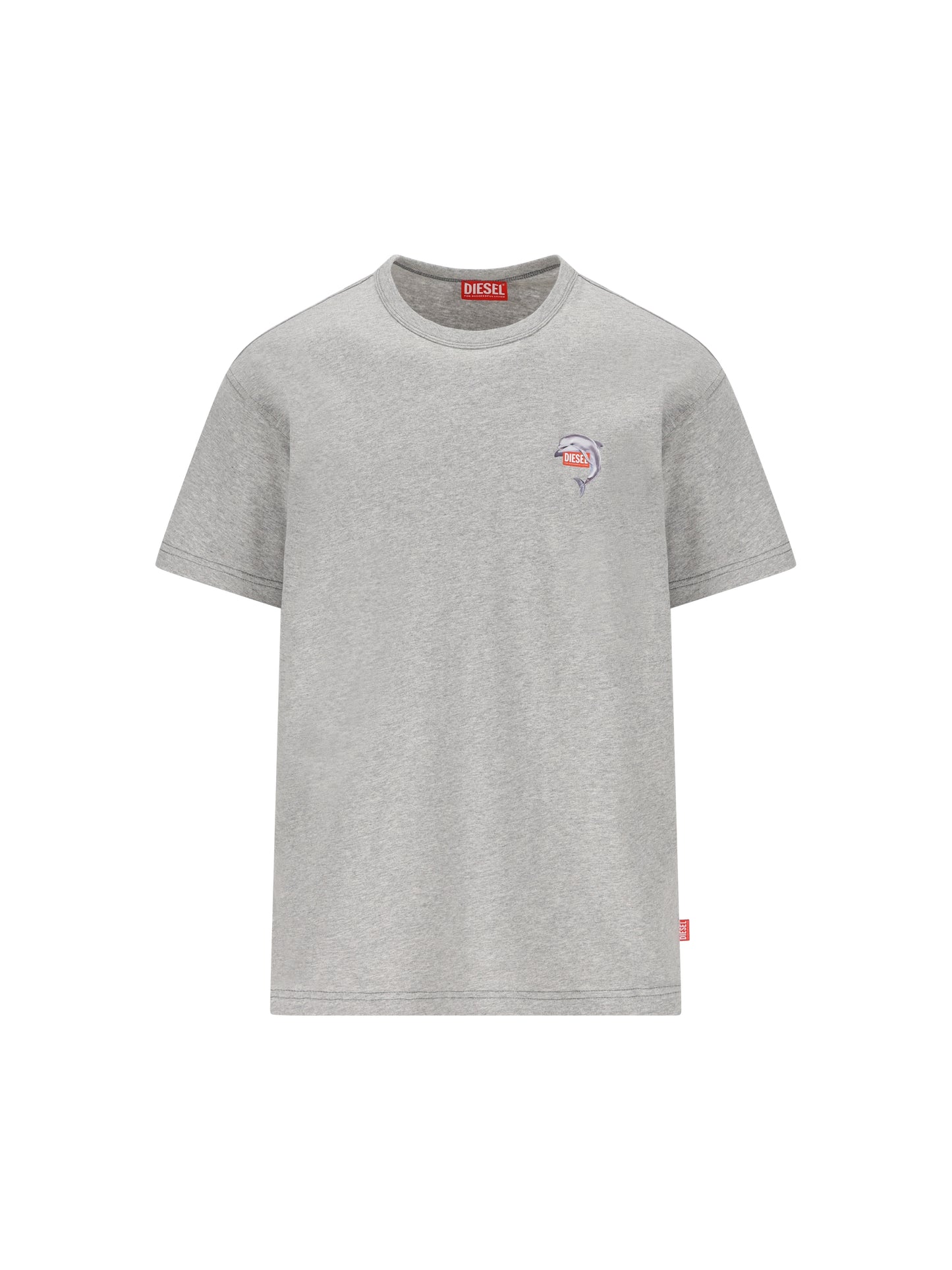 T-Shirt realizzata in cotone. A21652 0PLAT9CB DIESEL 
