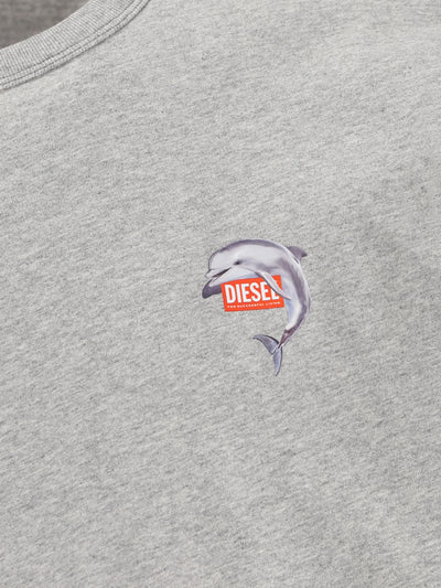 T-Shirt realizzata in cotone. A21652 0PLAT9CB DIESEL 