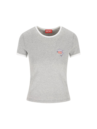 T-Shirt realizzata in cotone ed elastan. A21917 0QHHA9CB DIESEL 