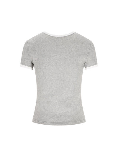 T-Shirt realizzata in cotone ed elastan. A21917 0QHHA9CB DIESEL 
