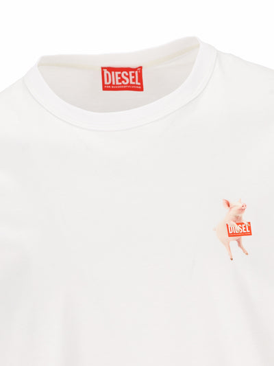 T-Shirt realizzata in cotone. A22005 0PLAT100 DIESEL 