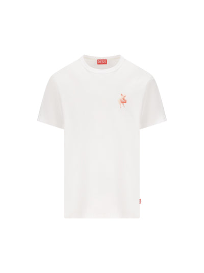 T-Shirt realizzata in cotone. A22005 0PLAT100 DIESEL 