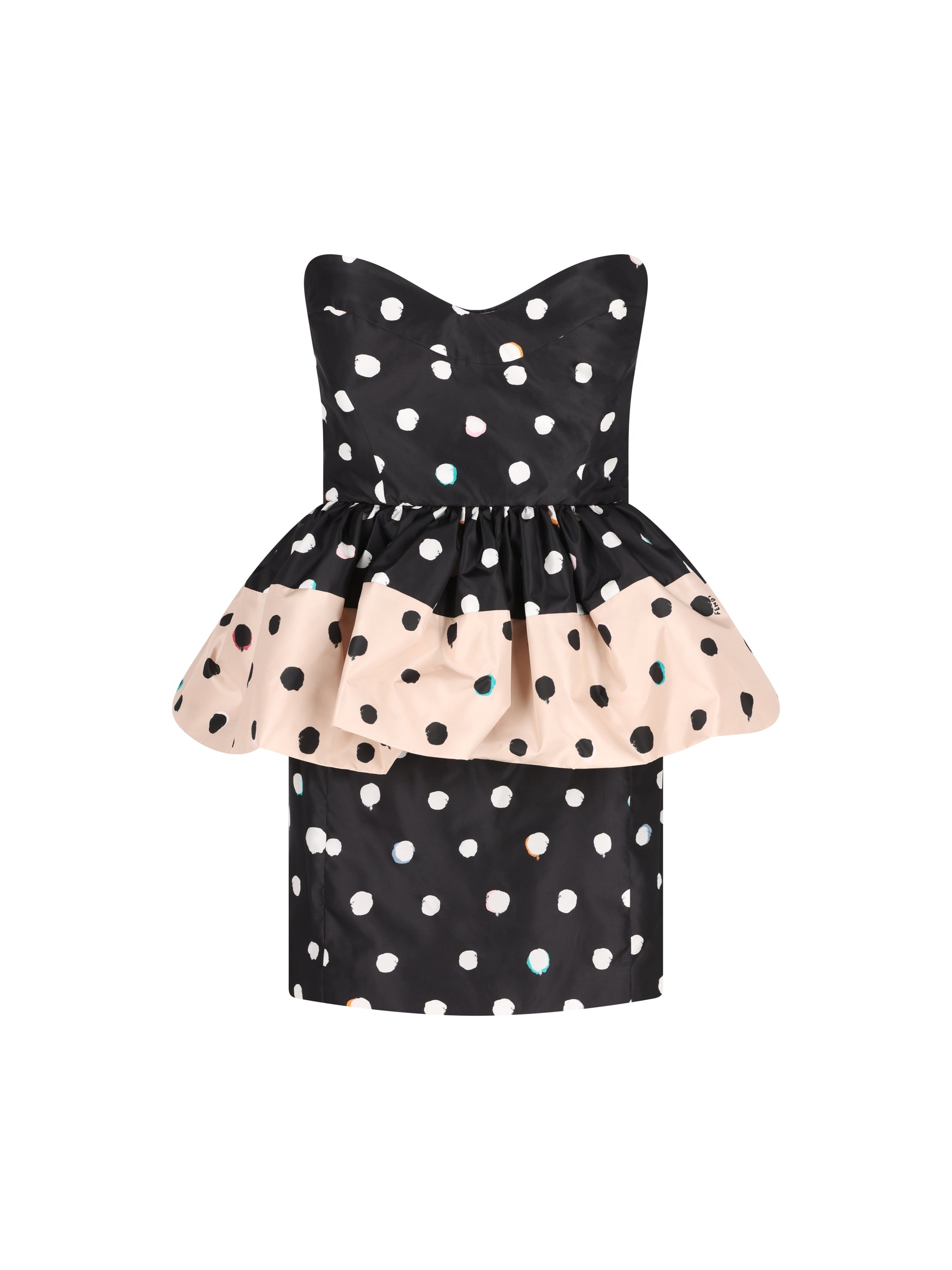 Abito realizzato in seta. FDD509 AVJQF0GME FENDI 