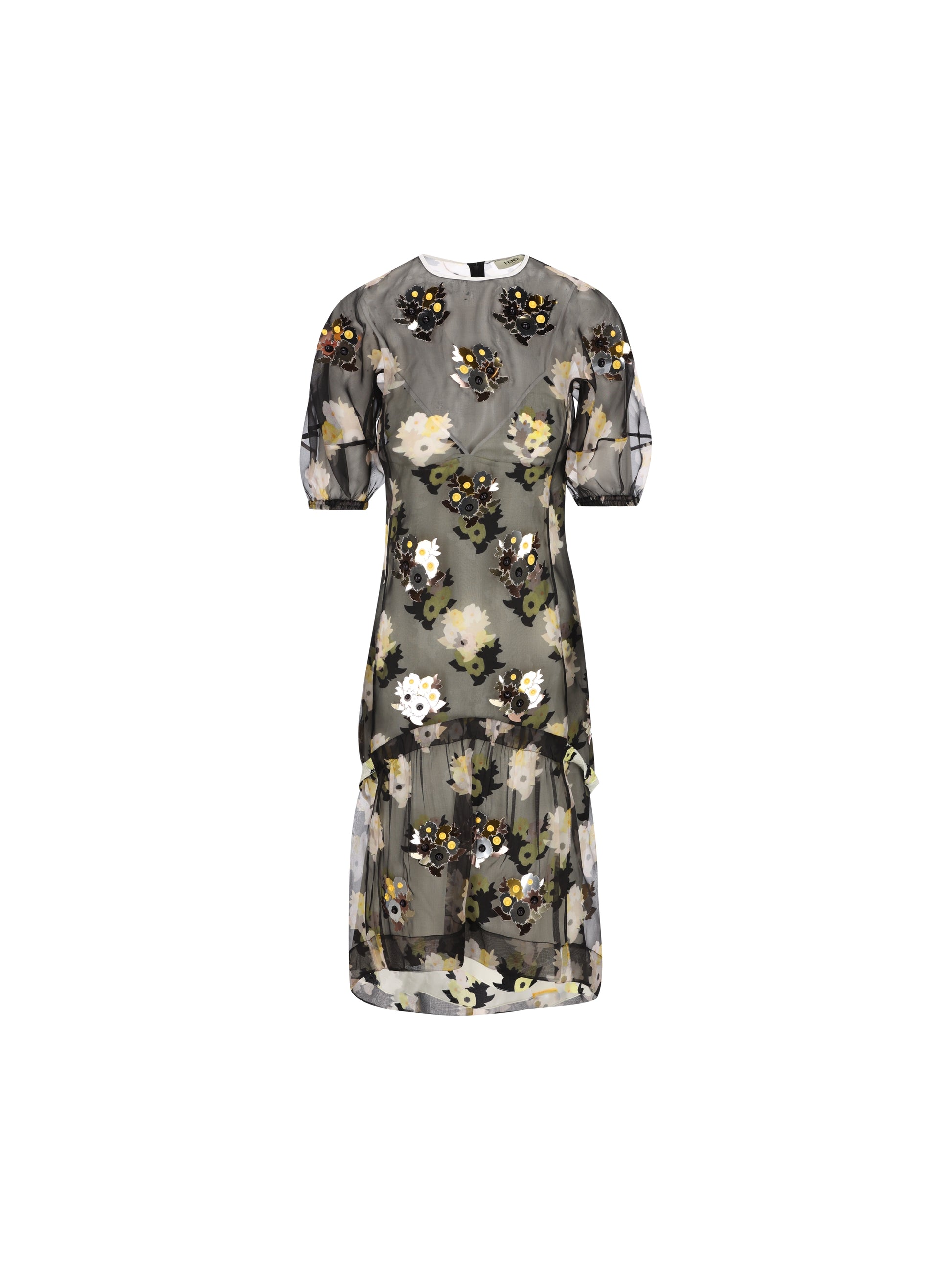 Abito in organza. FDD577 AW9GF0GME FENDI 