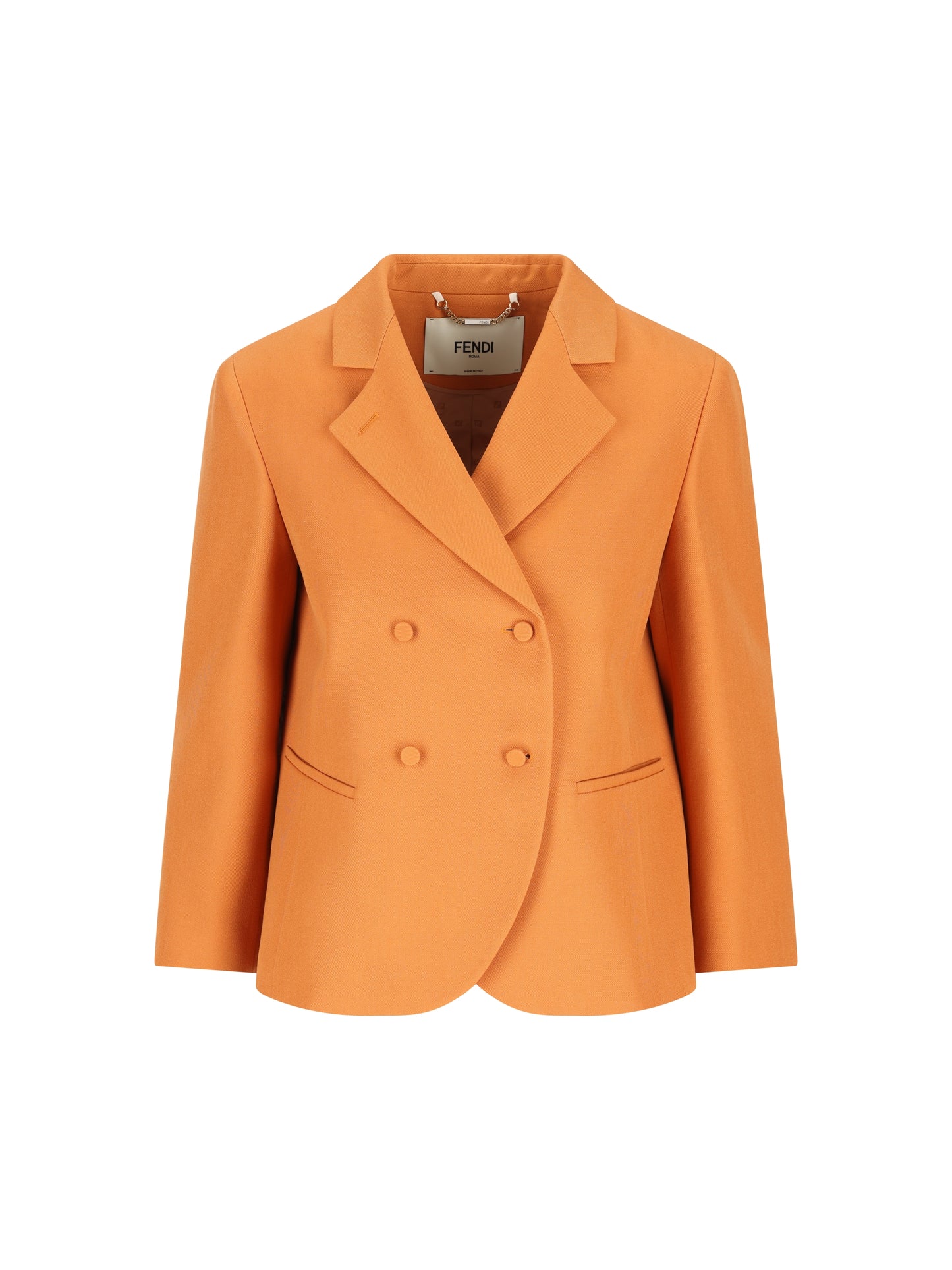 Blazer realizzato in lana e viscosa. FJ7676 AJYFF1UKE FENDI 