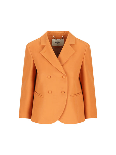 Blazer realizzato in lana e viscosa. FJ7676 AJYFF1UKE FENDI 
