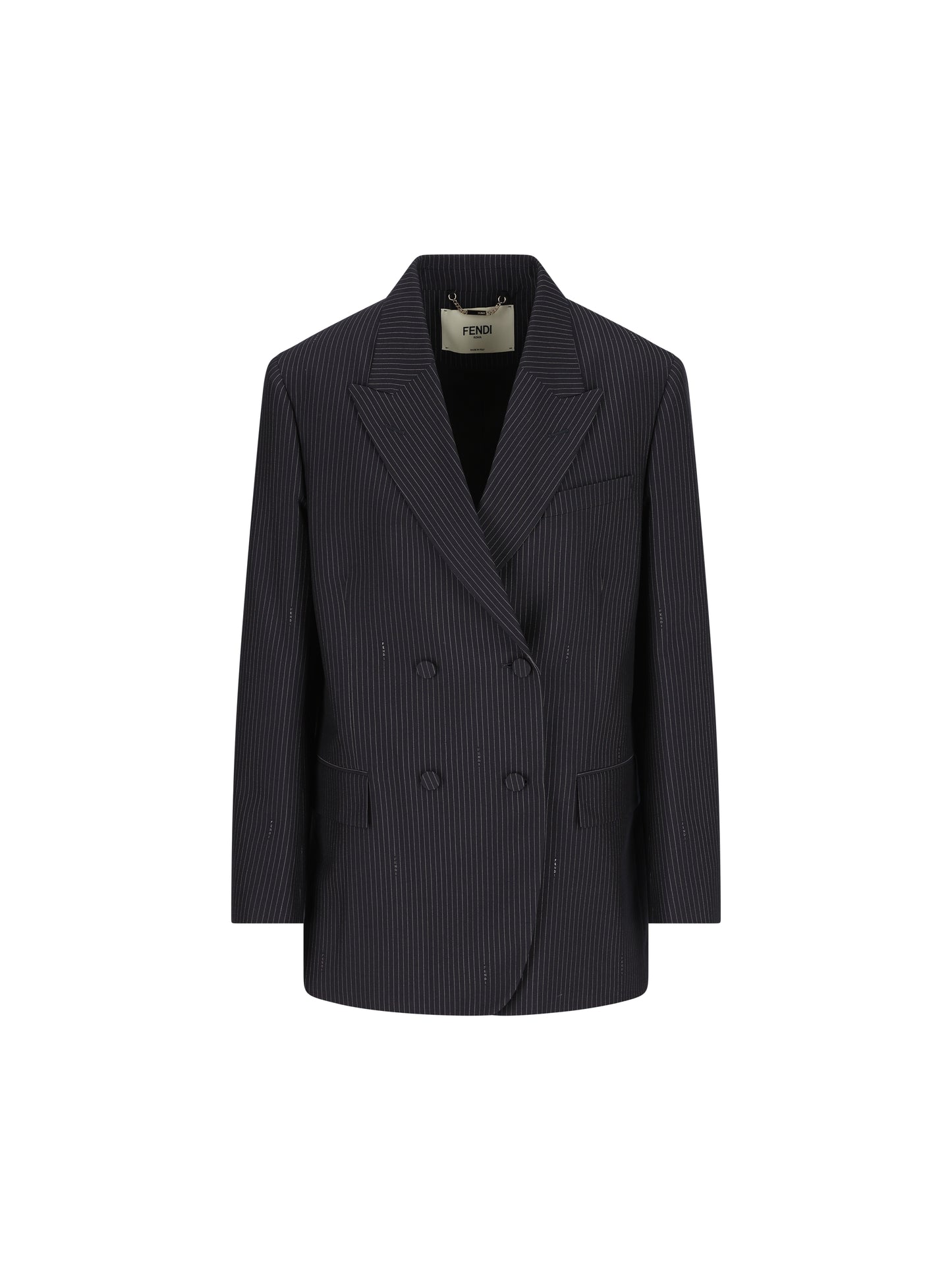 Blazer doppiopetto in lana. FJ7685 AW7IF0QG3 FENDI 