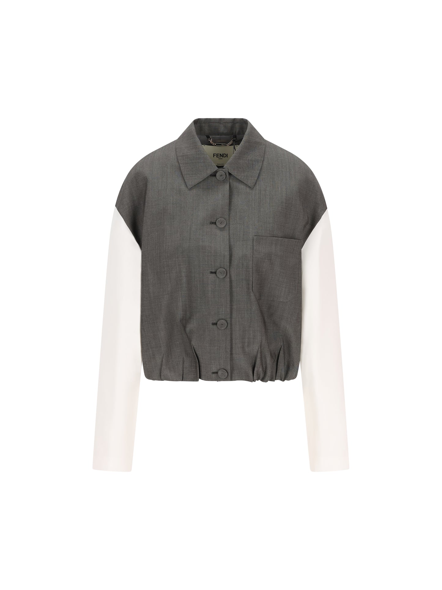 Giacca realizzata in misto viscosa e lana. FJ7713 AW7UF0W1L FENDI 