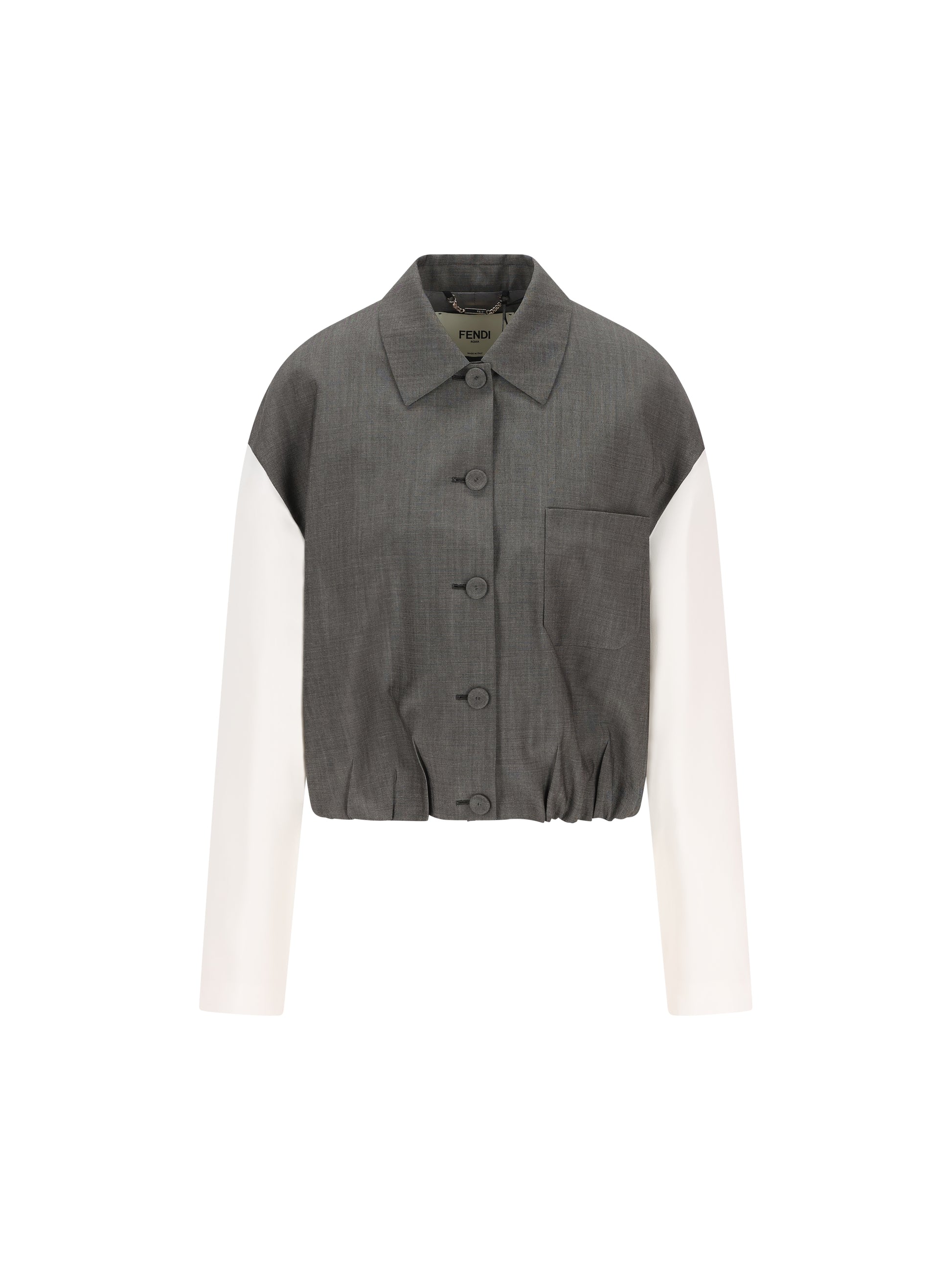 Giacca realizzata in misto viscosa e lana. FJ7713 AW7UF0W1L FENDI 