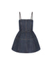 Abito corto bustier realizzato in cotone. FLD568 AW82F1UKI FENDI 