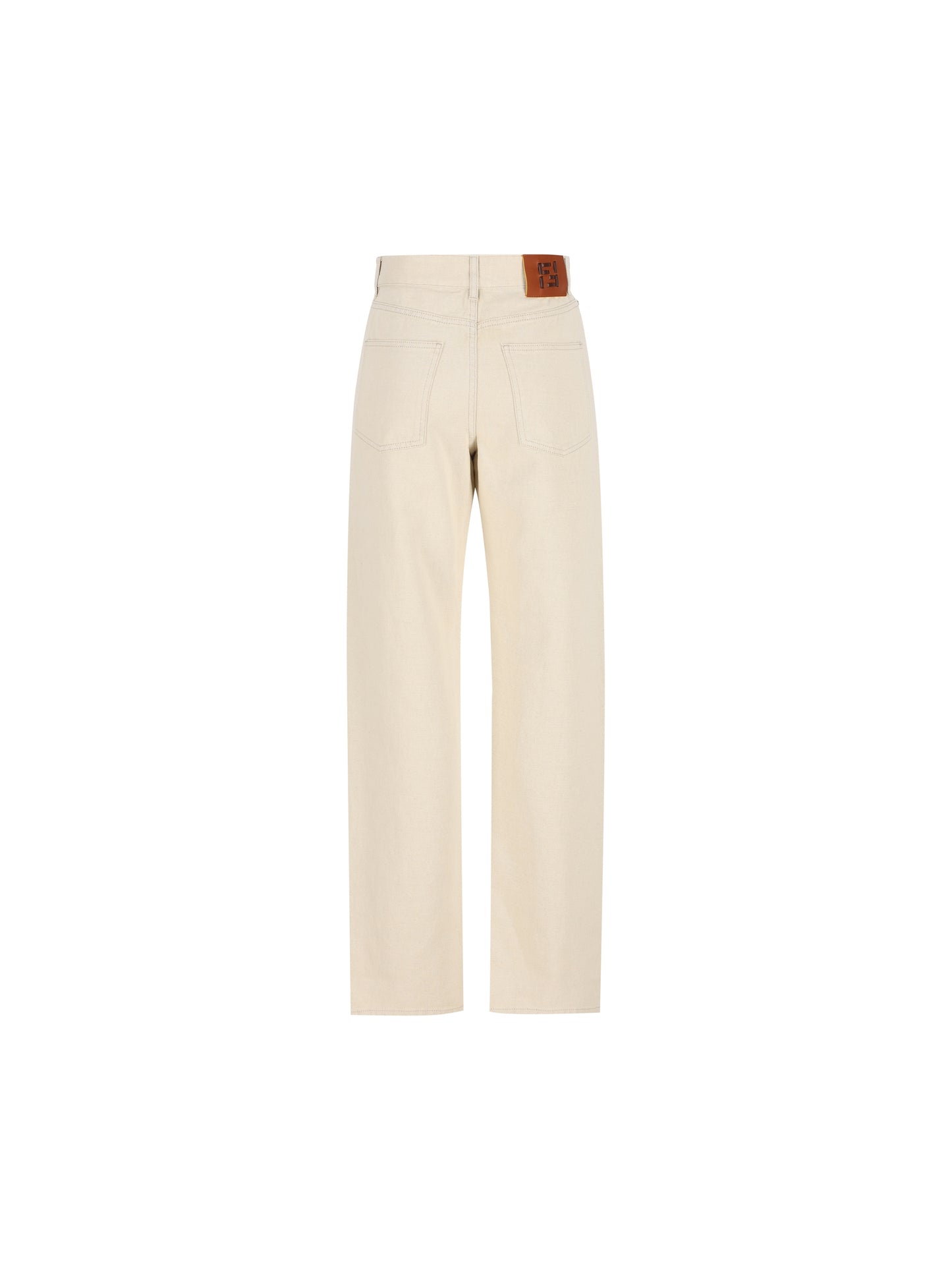 Pantaloni realizzati in cotone FLP882 AOHVF1W0T FENDI 