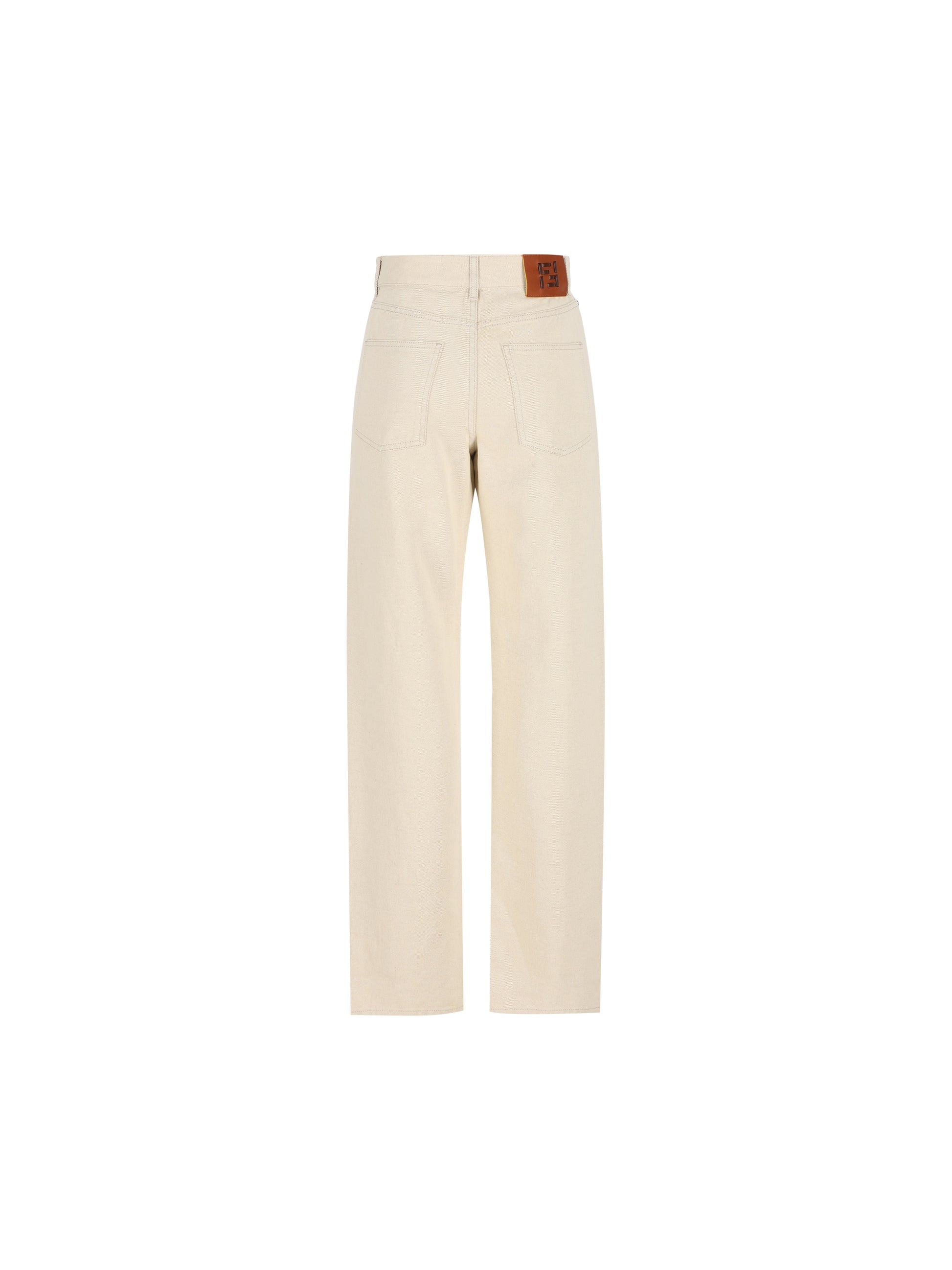 Pantaloni realizzati in cotone FLP882 AOHVF1W0T FENDI 