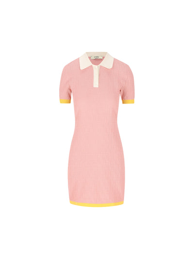 Abito realizzato in cotone e seta. FZDE35 AW4SF1W0S FENDI 