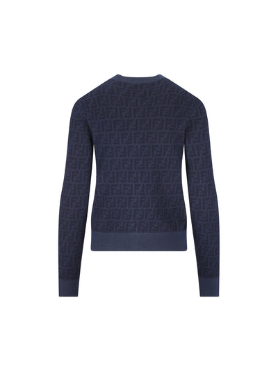 Cardigan realizzato in lana. FZE566 AYM1F1UKI FENDI 