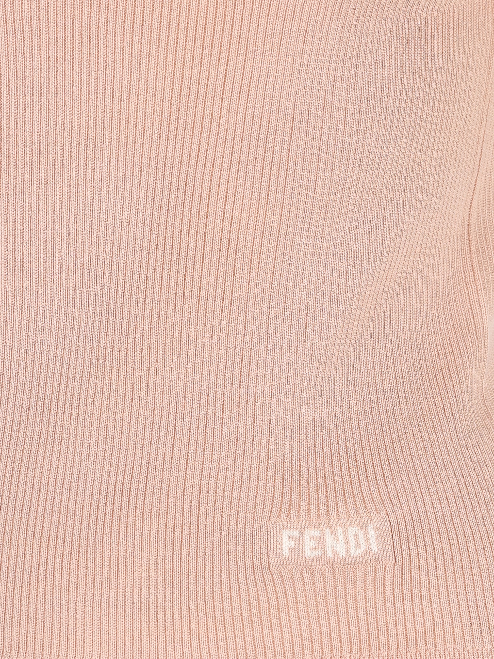 Polo realizzata in lana e seta. FZXE48 AW4BF1UKC FENDI 