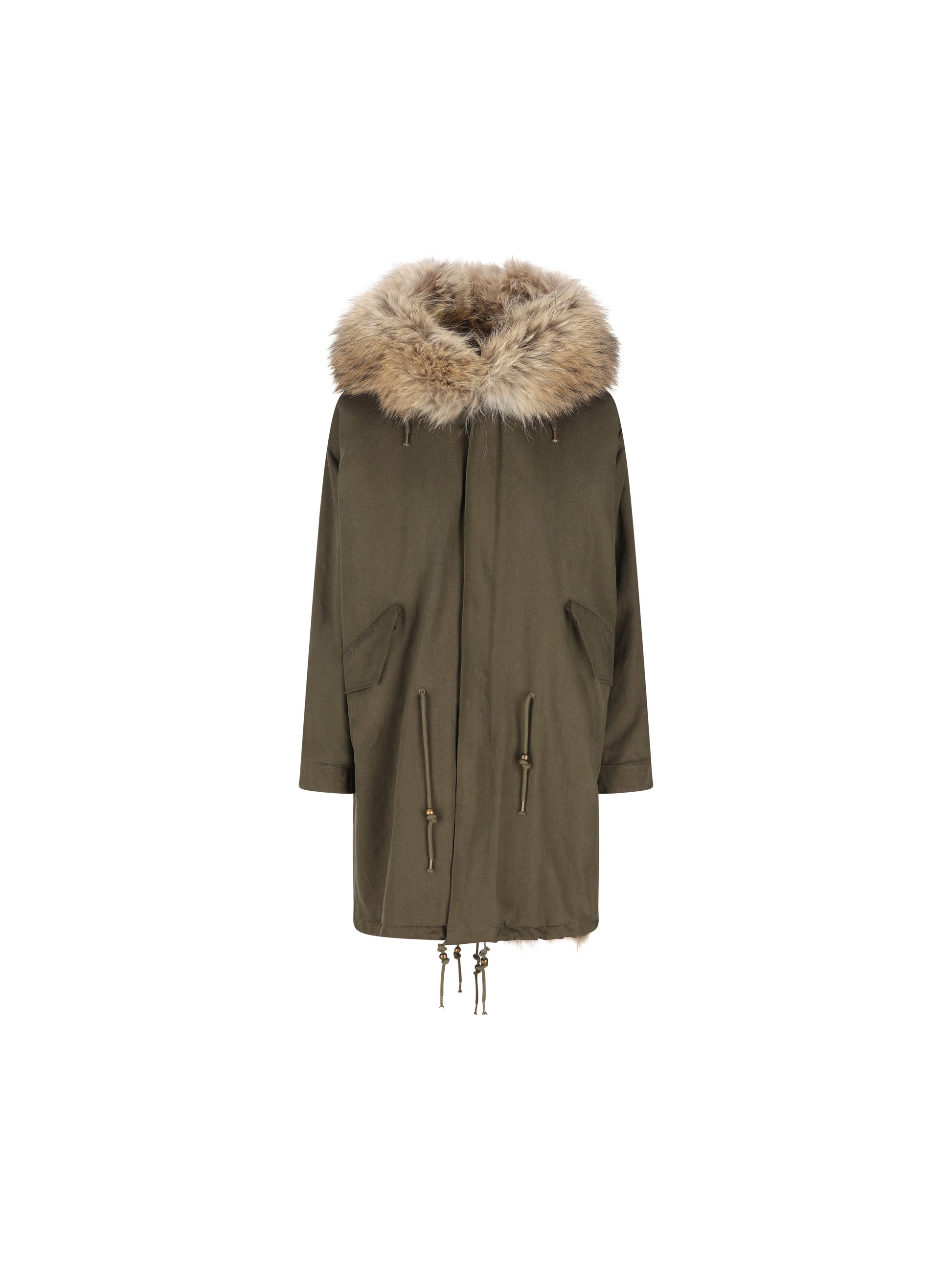 Giacca in misto cotone. PARKA-N8001 GRE FORTELA 