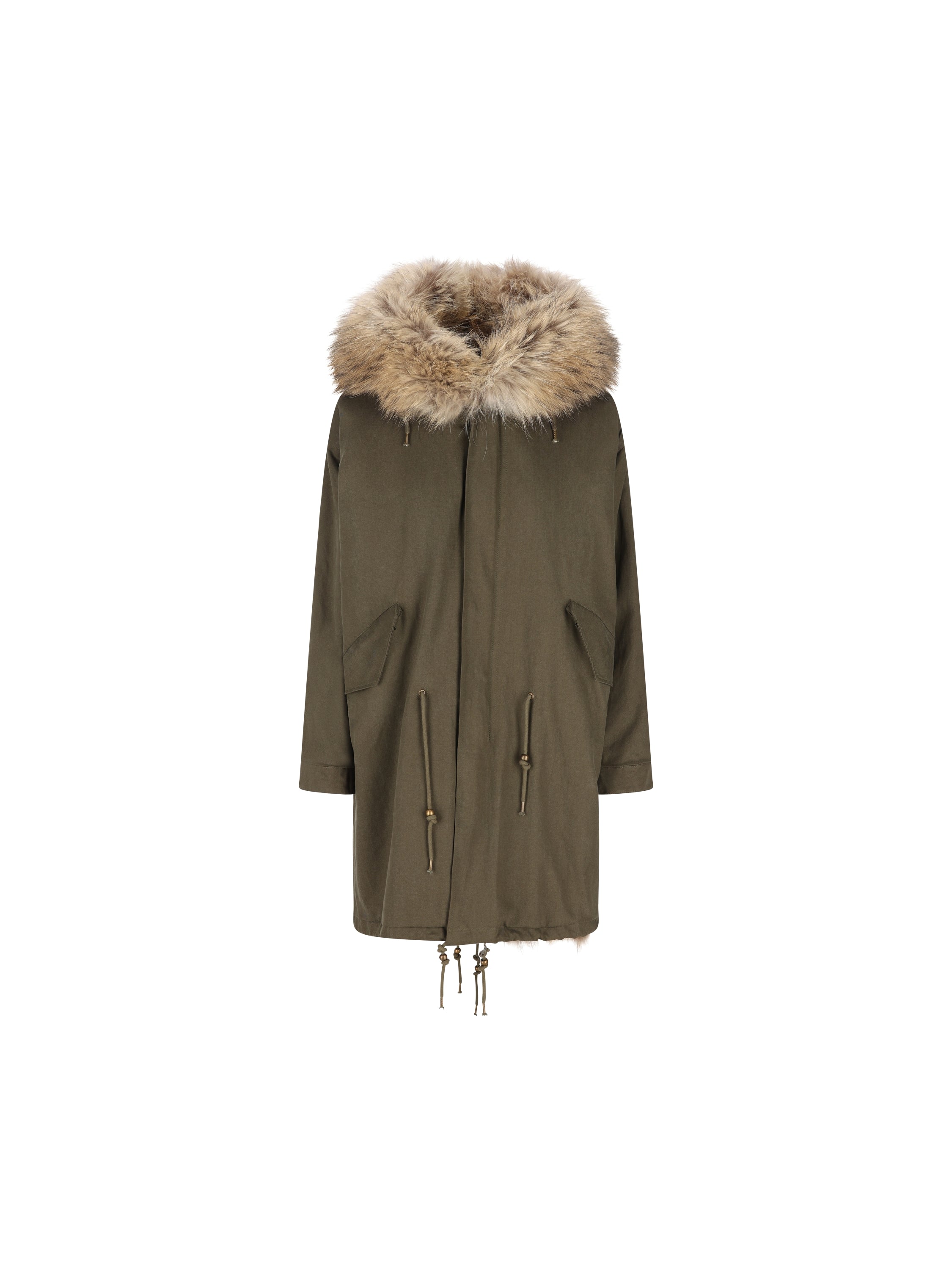 Giacca in misto cotone. PARKA-N8001 GRE FORTELA 