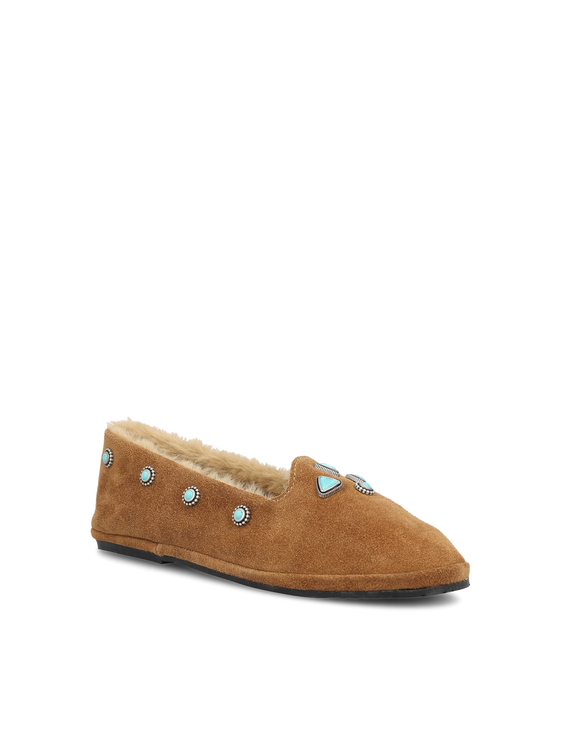 Fruliane realizzate in pelle scamosciata. WFRUTATEB-SC001 BRW FORTELA 