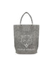 Borsa realizzata in feltro. BUCKETBAG FEWOLF FRANZ KRALER 