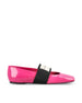 Ballerine Label in Pelle di Vitello Verniciata BE5010E2FF 675 GIVENCHY 