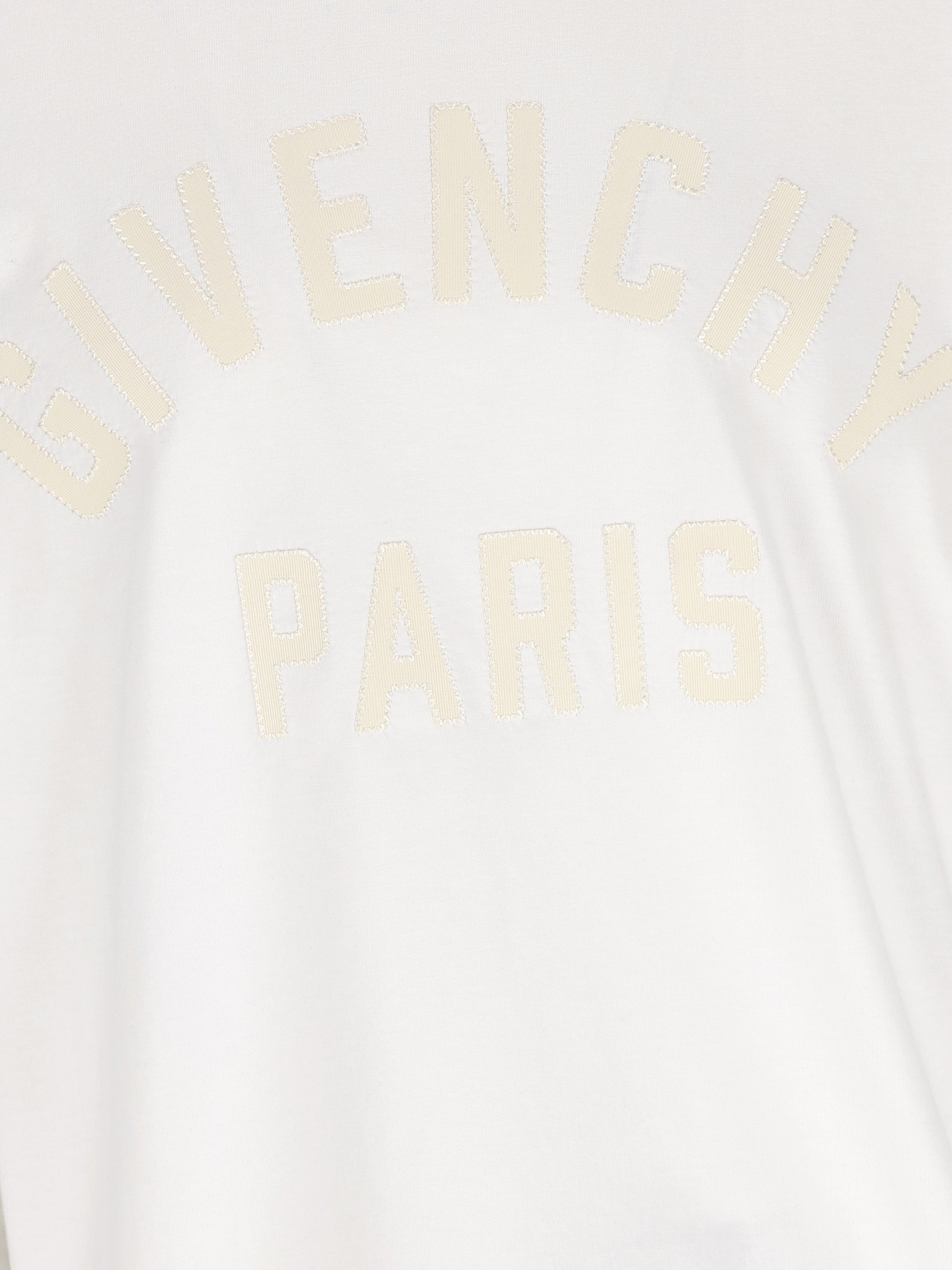 T-shirt GIVENCHY Paris in cotone bianco BM71NK3YRS 100 GIVENCHY 