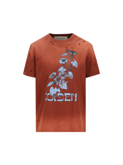 T-Shirt realizzata in cotone. GWP01220 P00236140225 GOLDEN GOOSE 