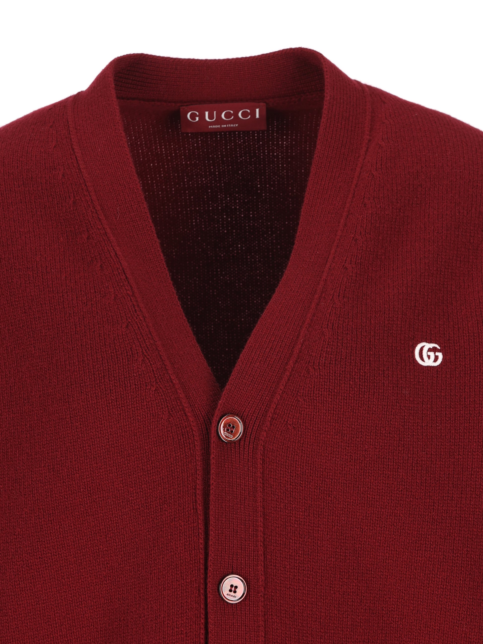 Cardigan realizzato in lana e cashmere. 815009 XKFAU6013 GUCCI 