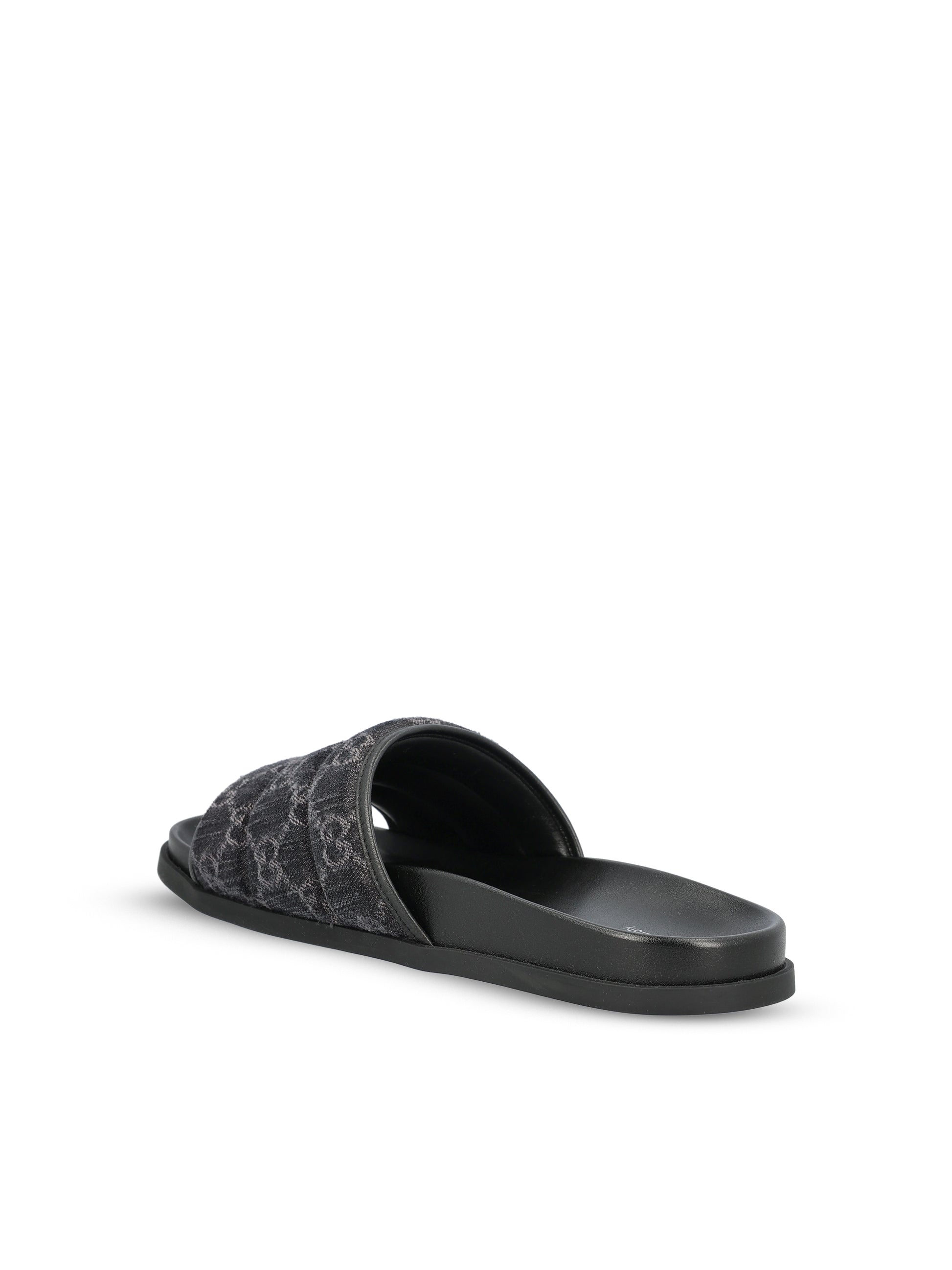 Sandalo realizzato in denim. 838089 FAFPY8473 GUCCI 