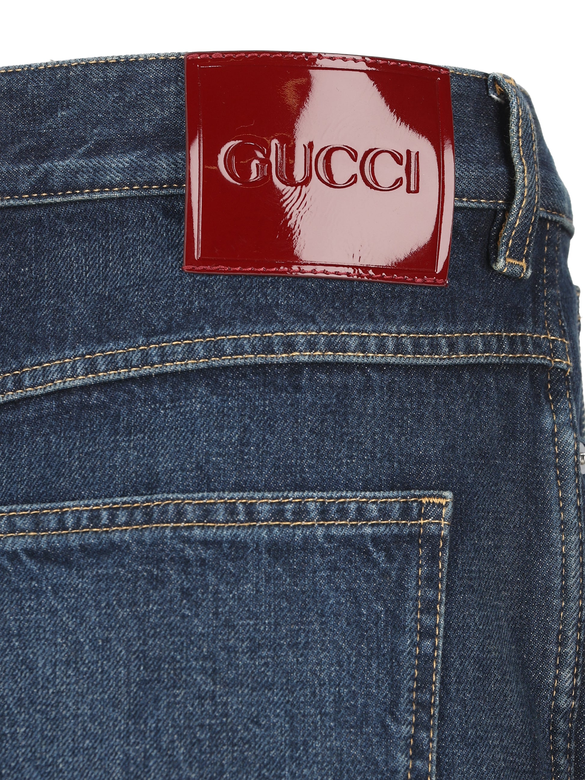 Jeans realizzati in cotone. 844629 XDDD14011 GUCCI 