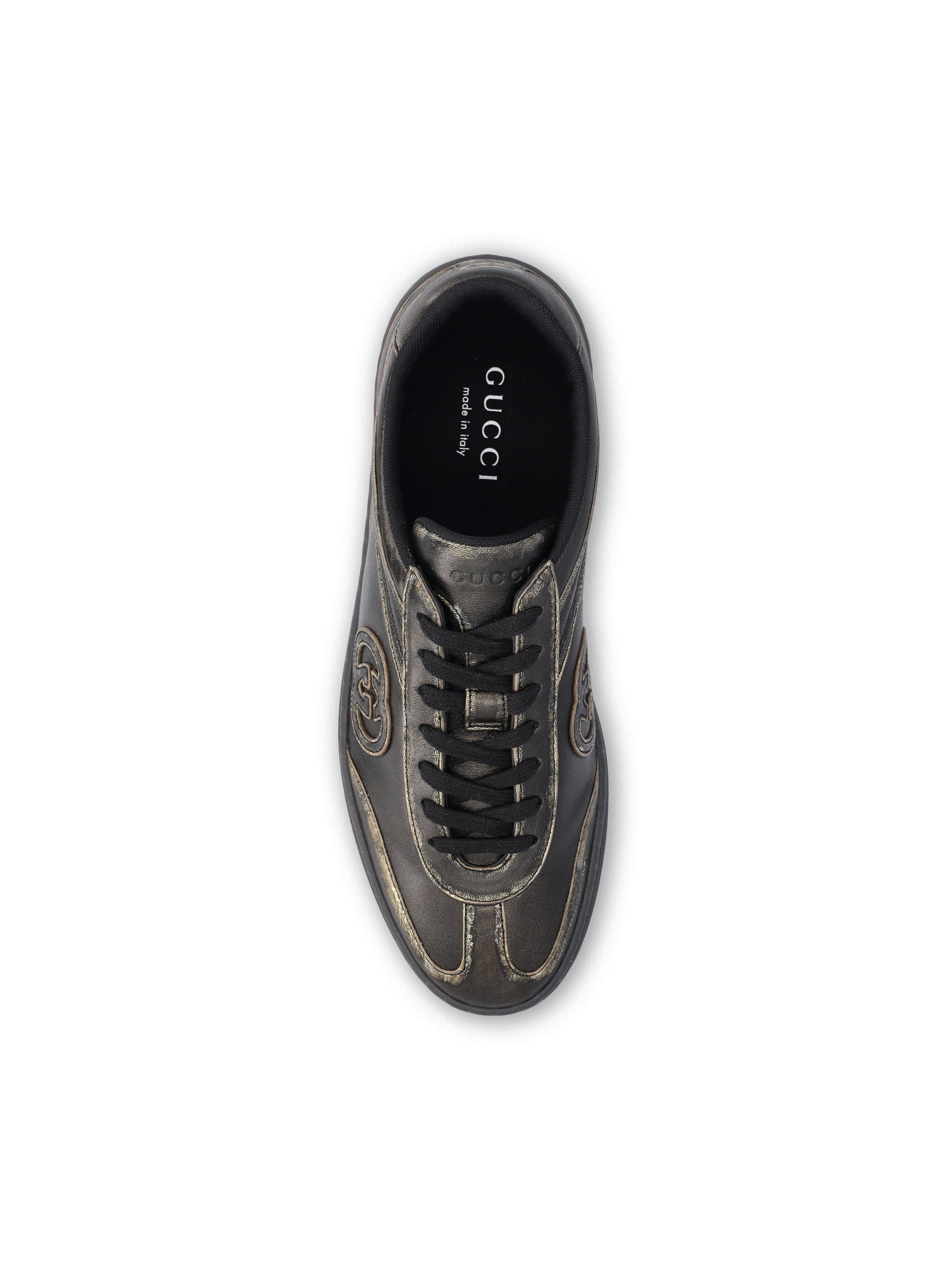 Sneakers realizzate in pelle. 845147 AAFTE8841 GUCCI 