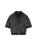 Maglia realizzata in viscosa e fibra metallizzata. 846682 ZARWY1000 GUCCI 