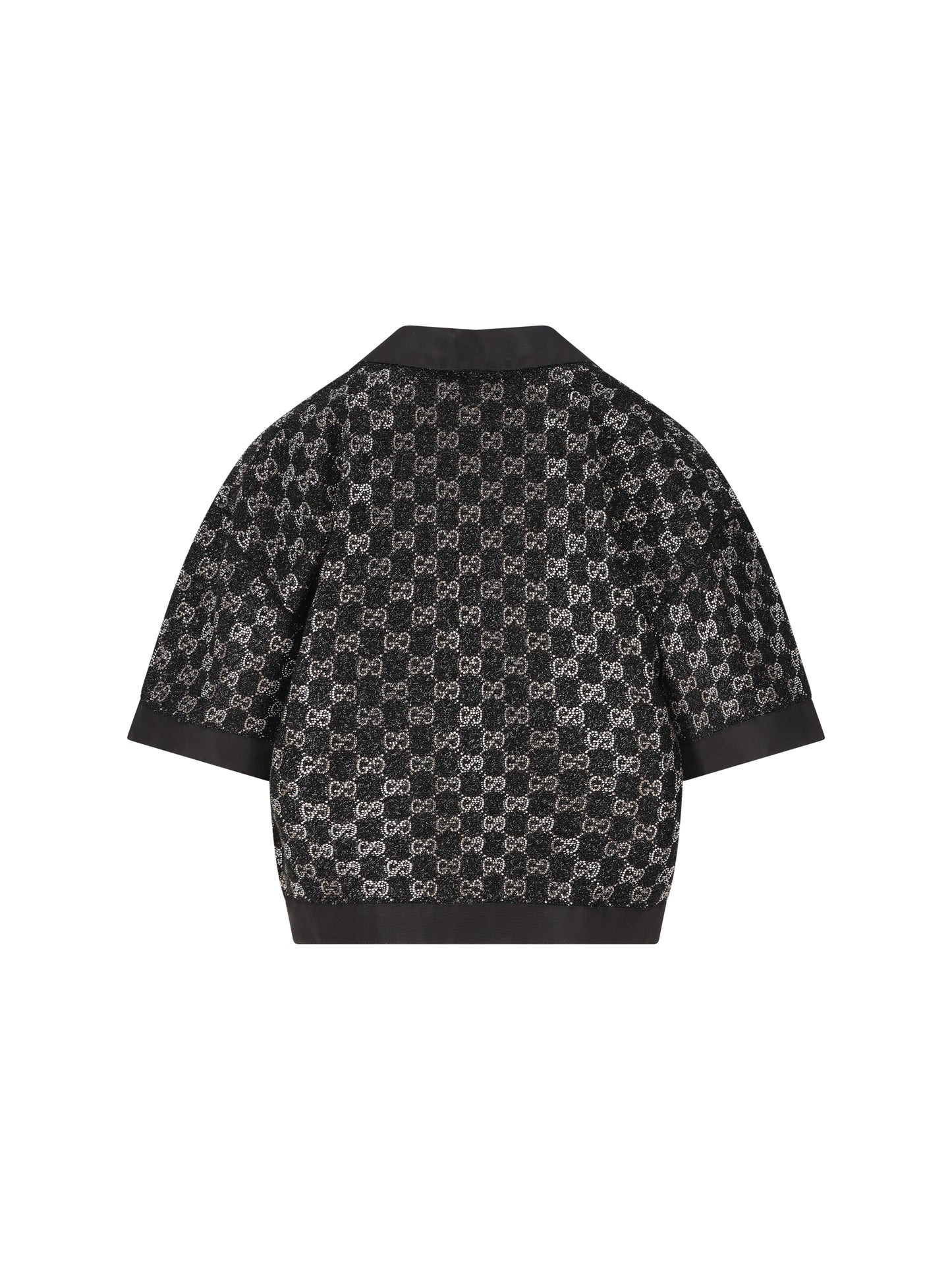 Maglia realizzata in viscosa e fibra metallizzata. 846682 ZARWY1000 GUCCI 