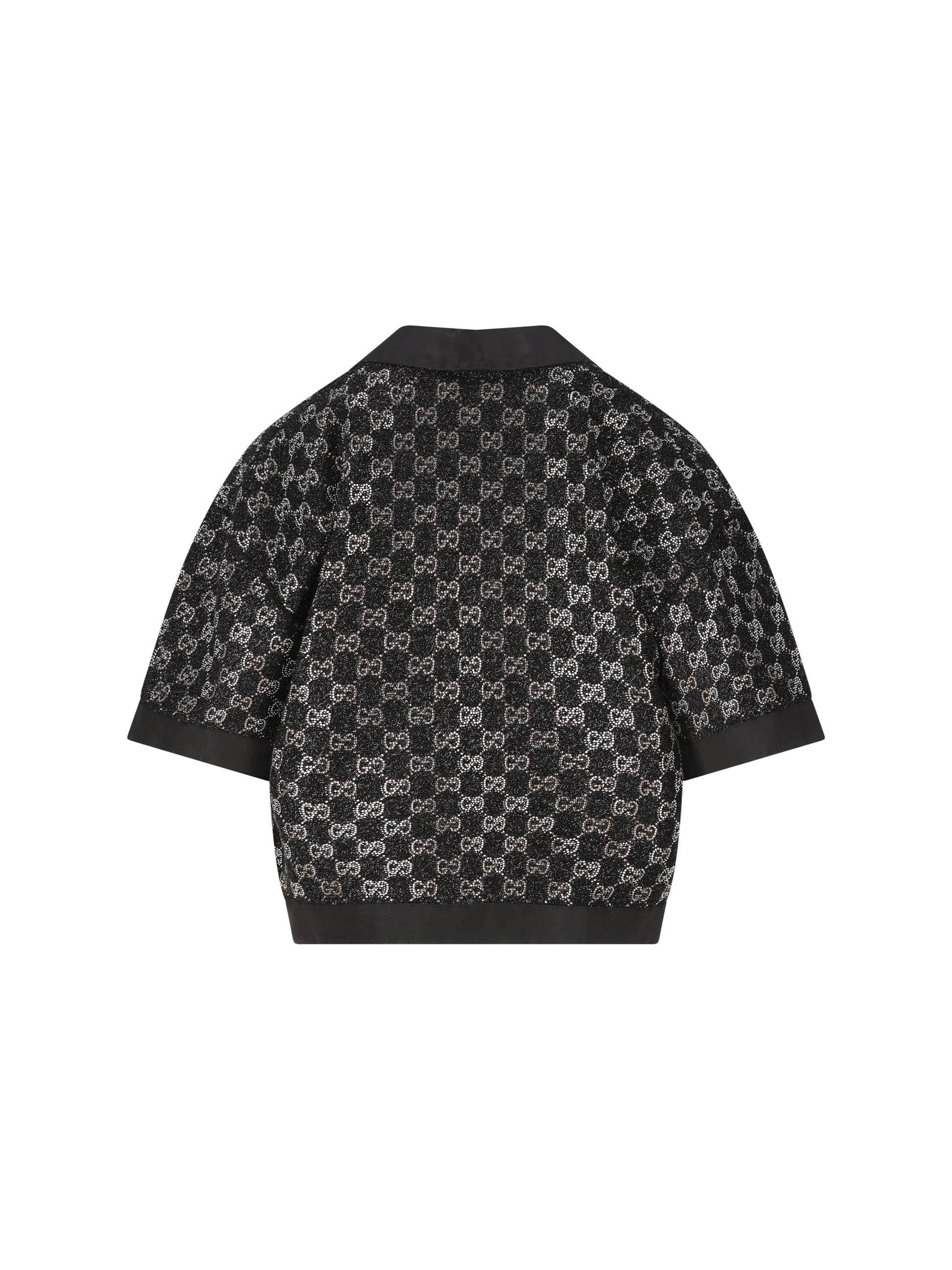 Maglia realizzata in viscosa e fibra metallizzata. 846682 ZARWY1000 GUCCI 