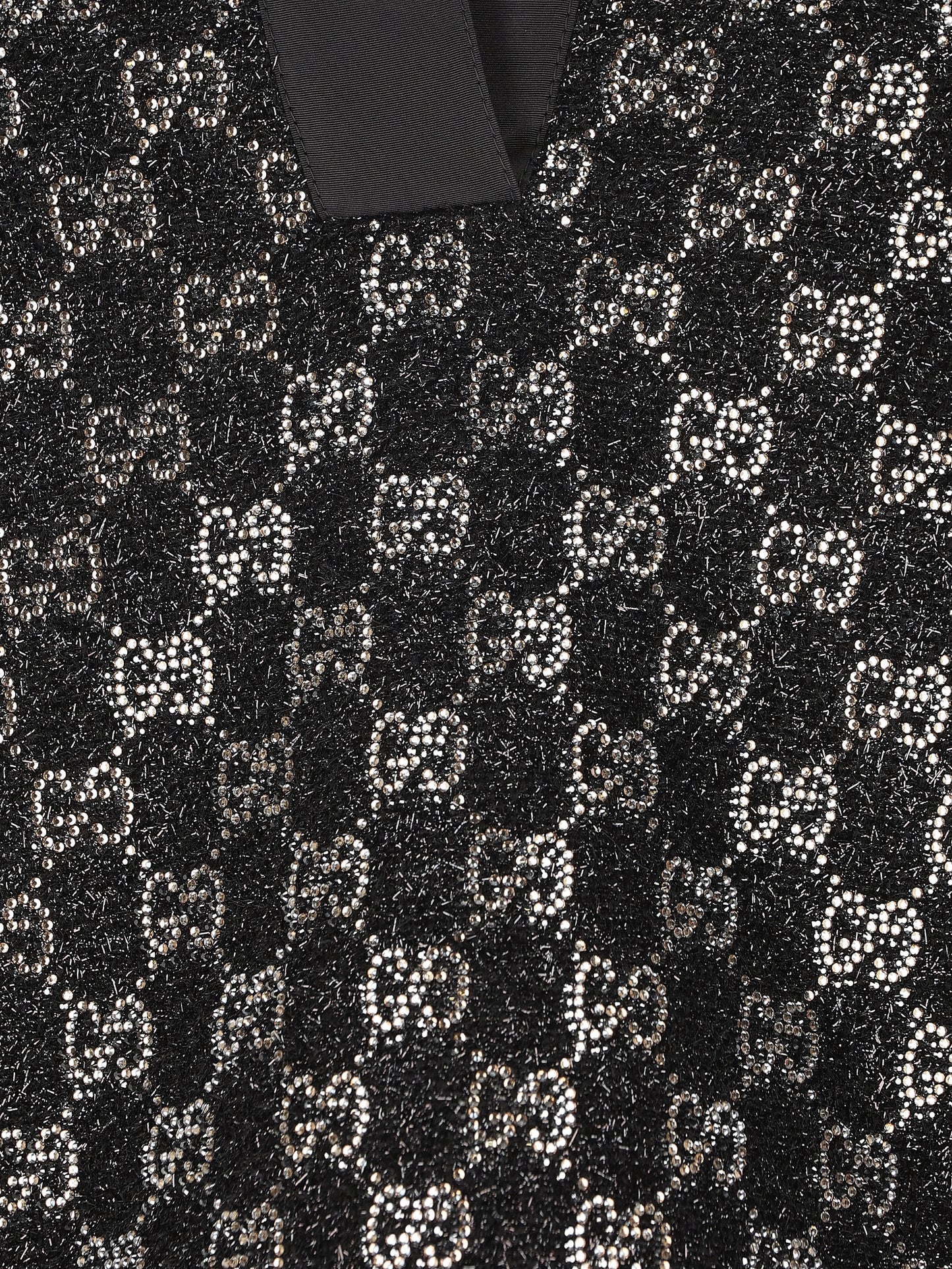 Maglia realizzata in viscosa e fibra metallizzata. 846682 ZARWY1000 GUCCI 