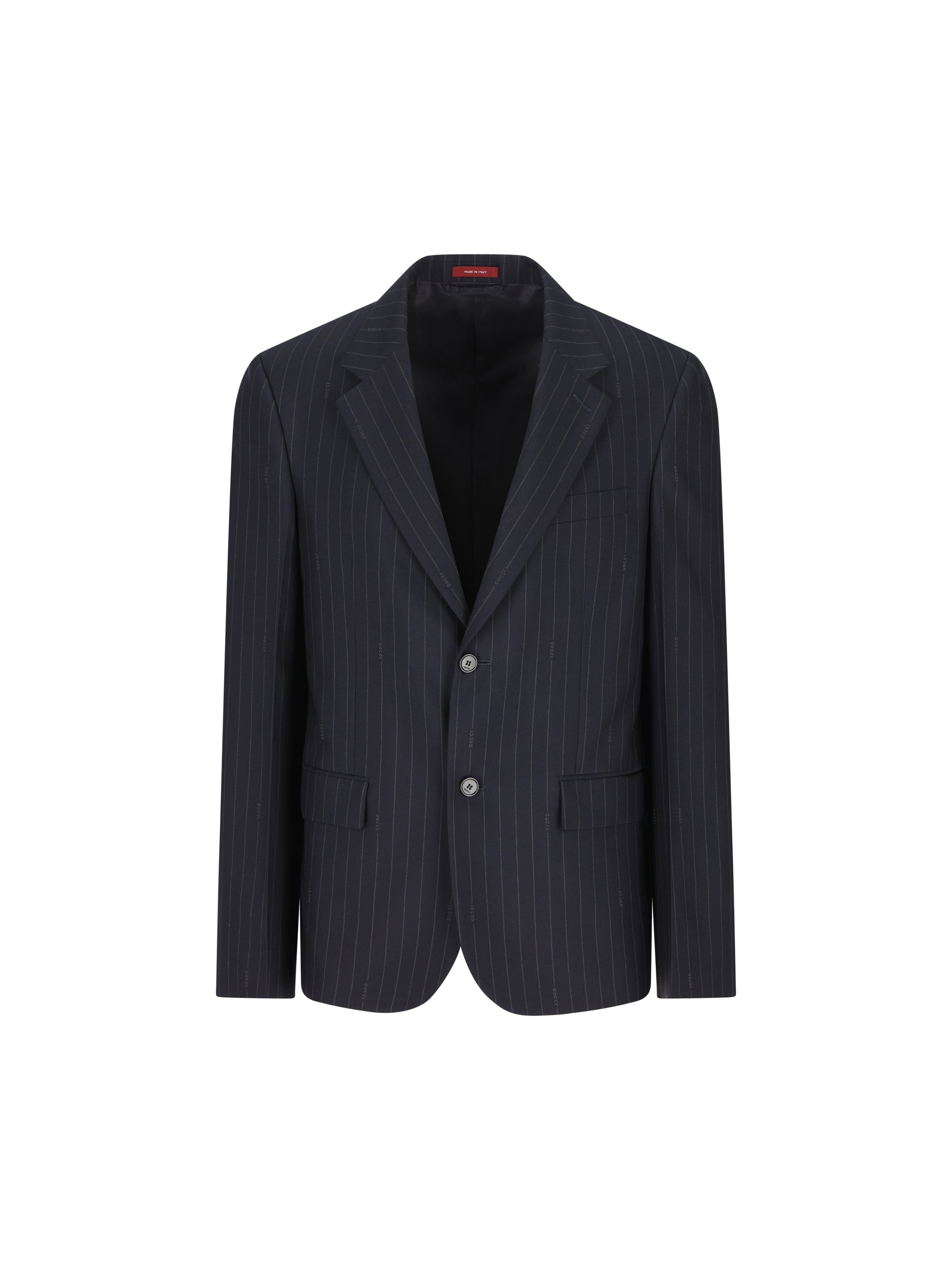 Giacca realizzata in lana gessata. 846711 ZAS7A4405 GUCCI 