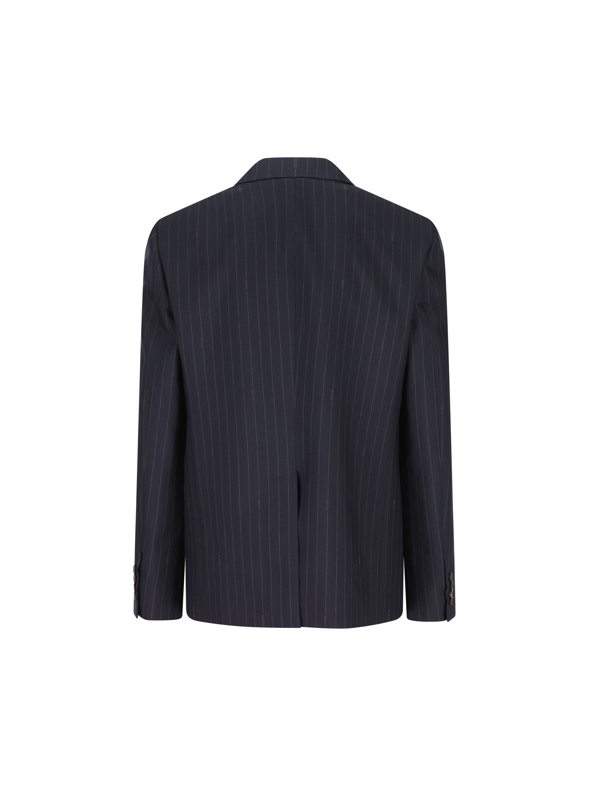 Giacca realizzata in lana gessata. 846711 ZAS7A4405 GUCCI 