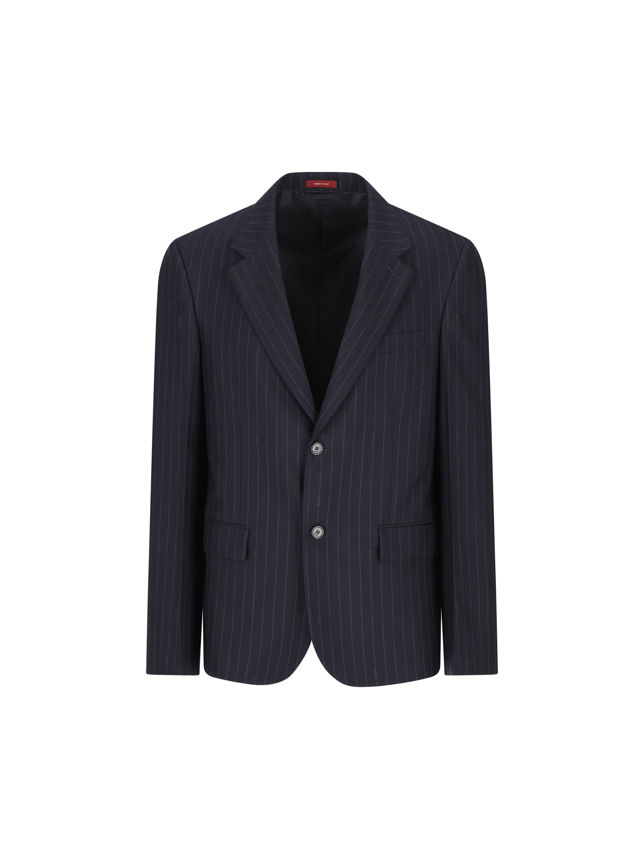 Giacca realizzata in lana gessata. 846711 ZAS7A4405 GUCCI 