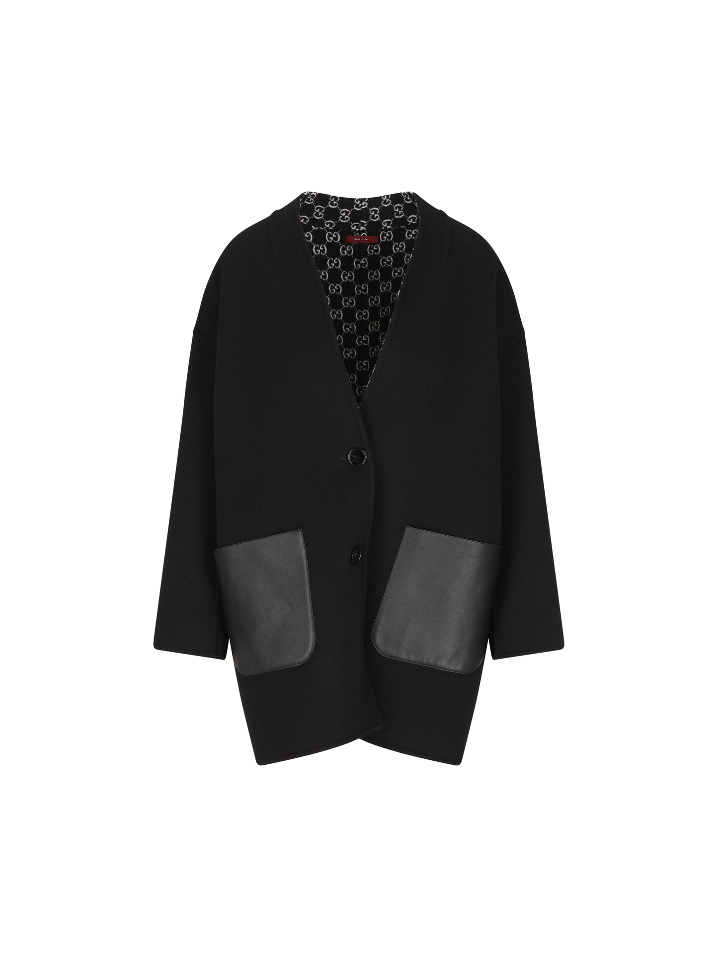 Cappotto realizzato in lana e seta. 846744 ZAQW01070 GUCCI 