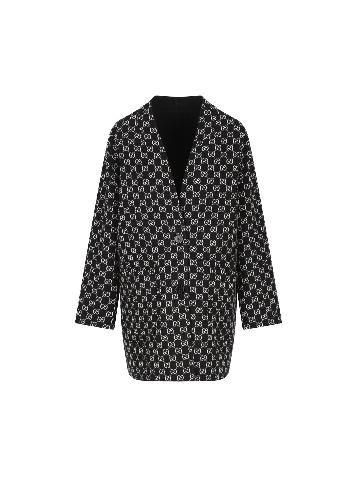 Cappotto realizzato in lana e seta. 846744 ZAQW01070 GUCCI 