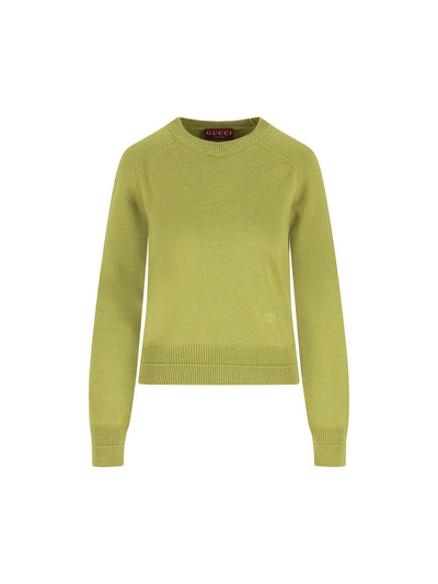 Maglia realizzata in lana e cashmere. 852069 XKFB73231 GUCCI 