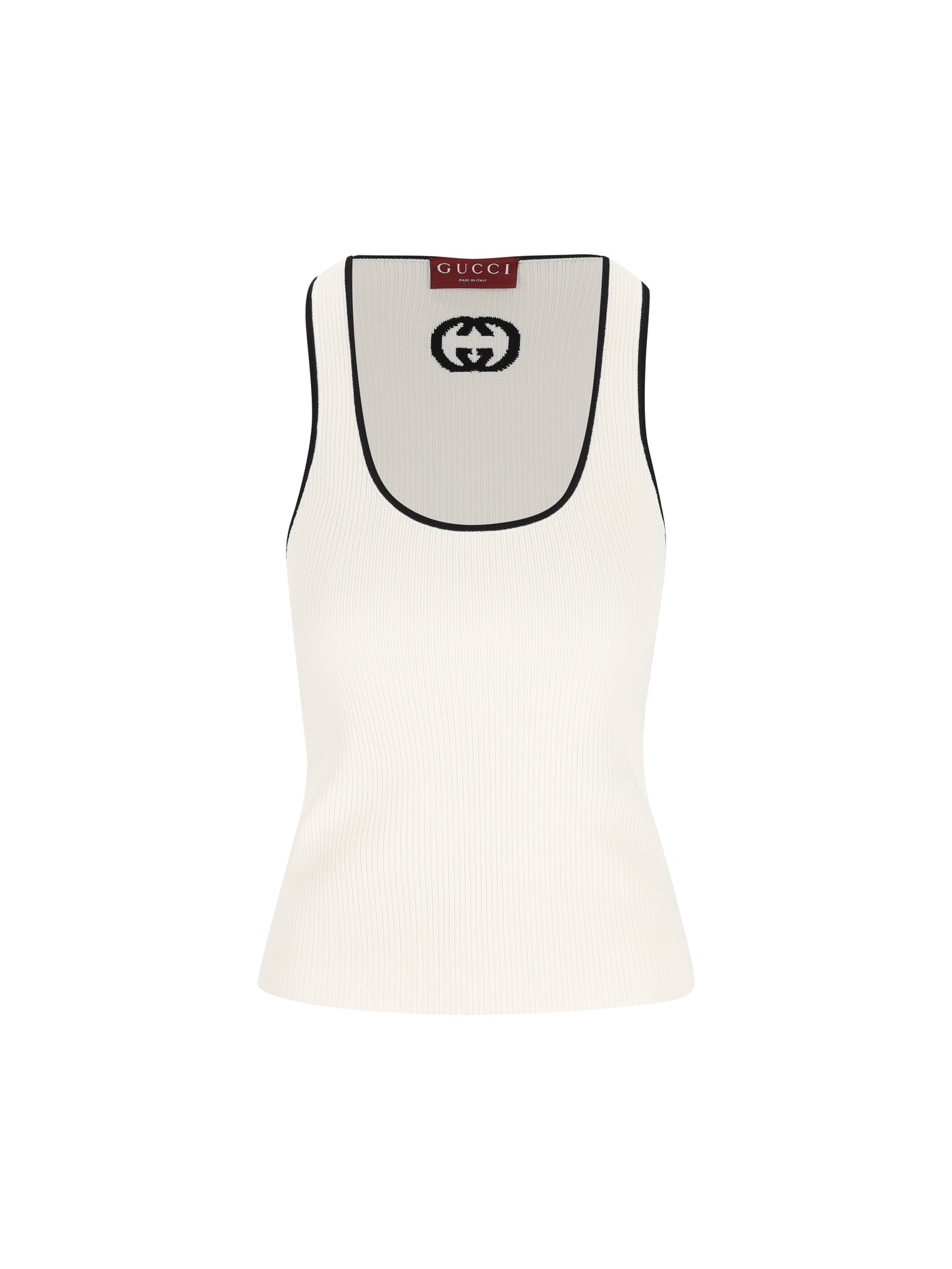 Canotta realizzata in viscosa e poliestere. 852456 XKFCZ9232 GUCCI 