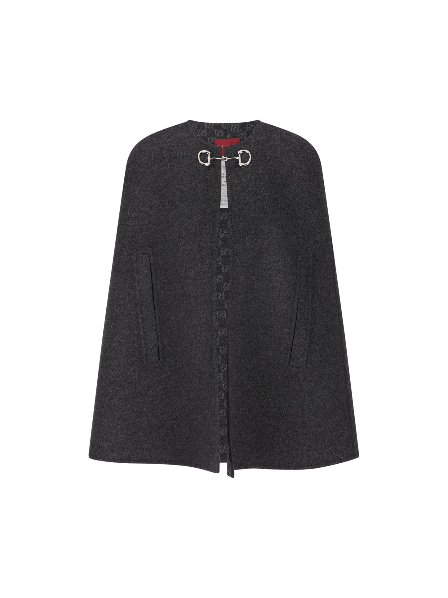 Mantella realizzata in lana e seta. 852796 ZAQW01179 GUCCI 