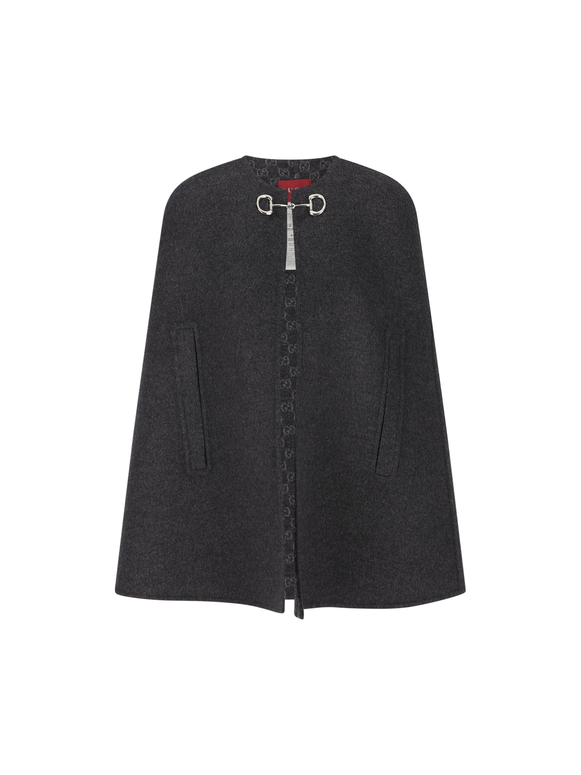 Mantella realizzata in lana e seta. 852796 ZAQW01179 GUCCI 