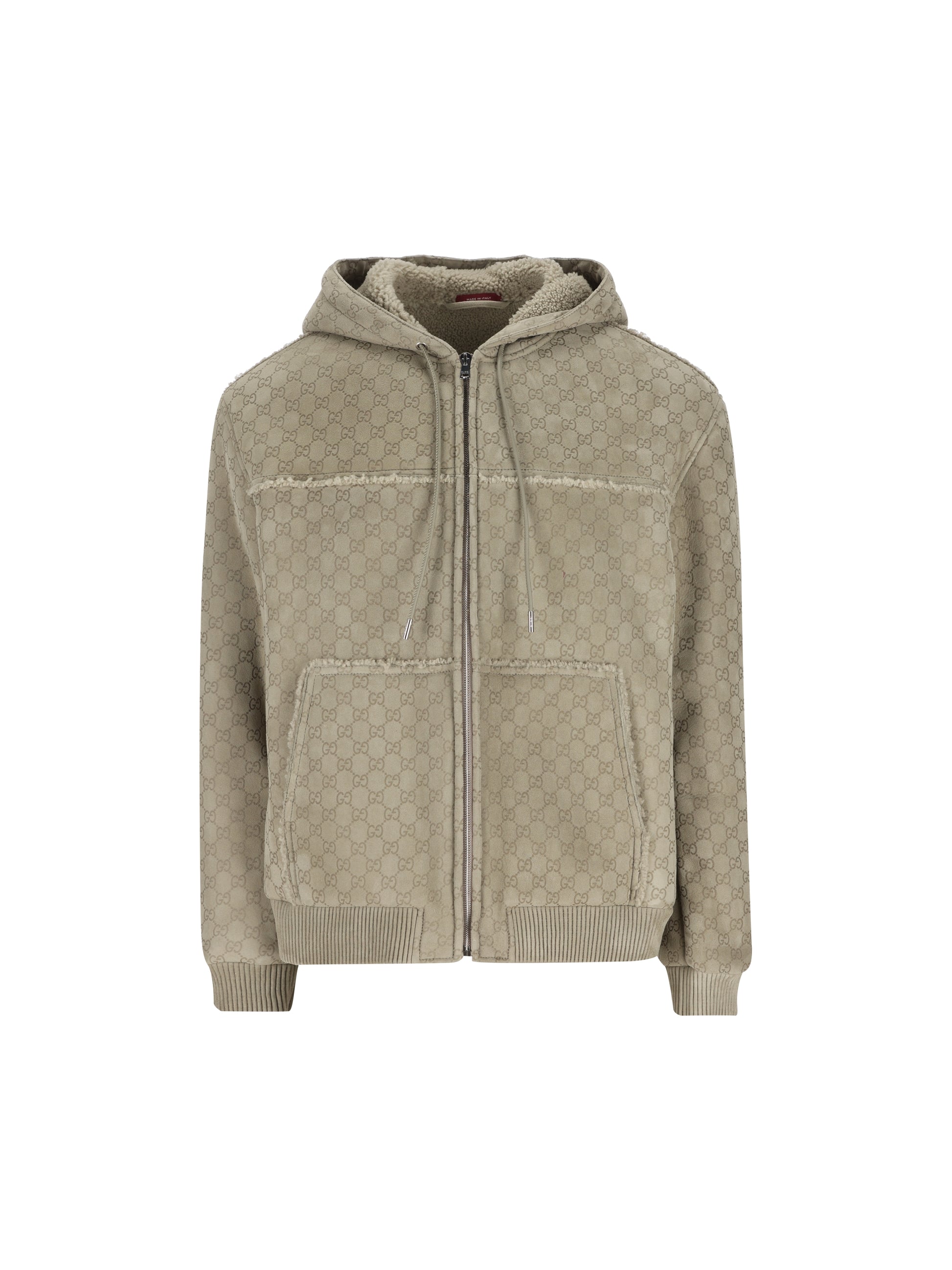 Felpa realizzata in pelliccia di agnello. 853271 XSAID2139 GUCCI 