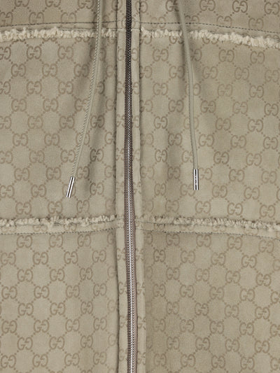 Felpa realizzata in pelliccia di agnello. 853271 XSAID2139 GUCCI 