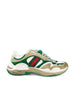 Sneakers realizzate in pelle scamosciata e tessuto. 853709 AAGGM9251 GUCCI 
