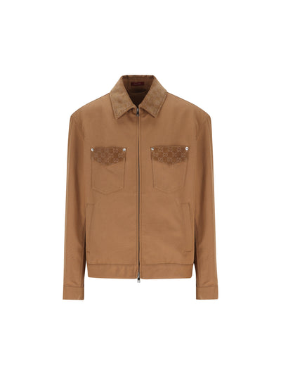 Giacca realizzata in cotone. 854304 ZAUJI2630 GUCCI 