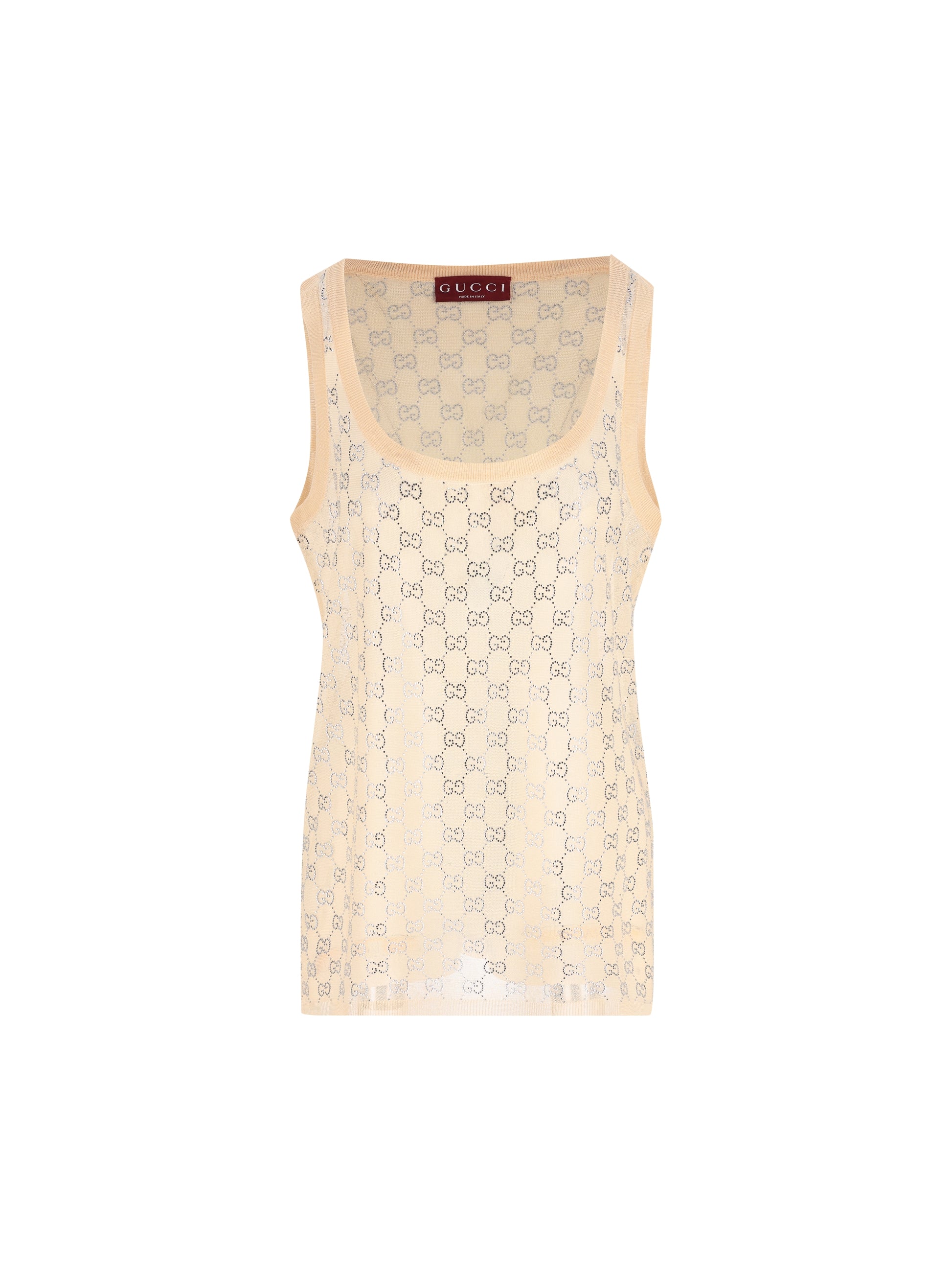Top realizzato in seta. 856134 XKFC55012 GUCCI 