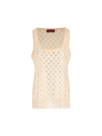 Top realizzato in seta. 856134 XKFC55012 GUCCI 
