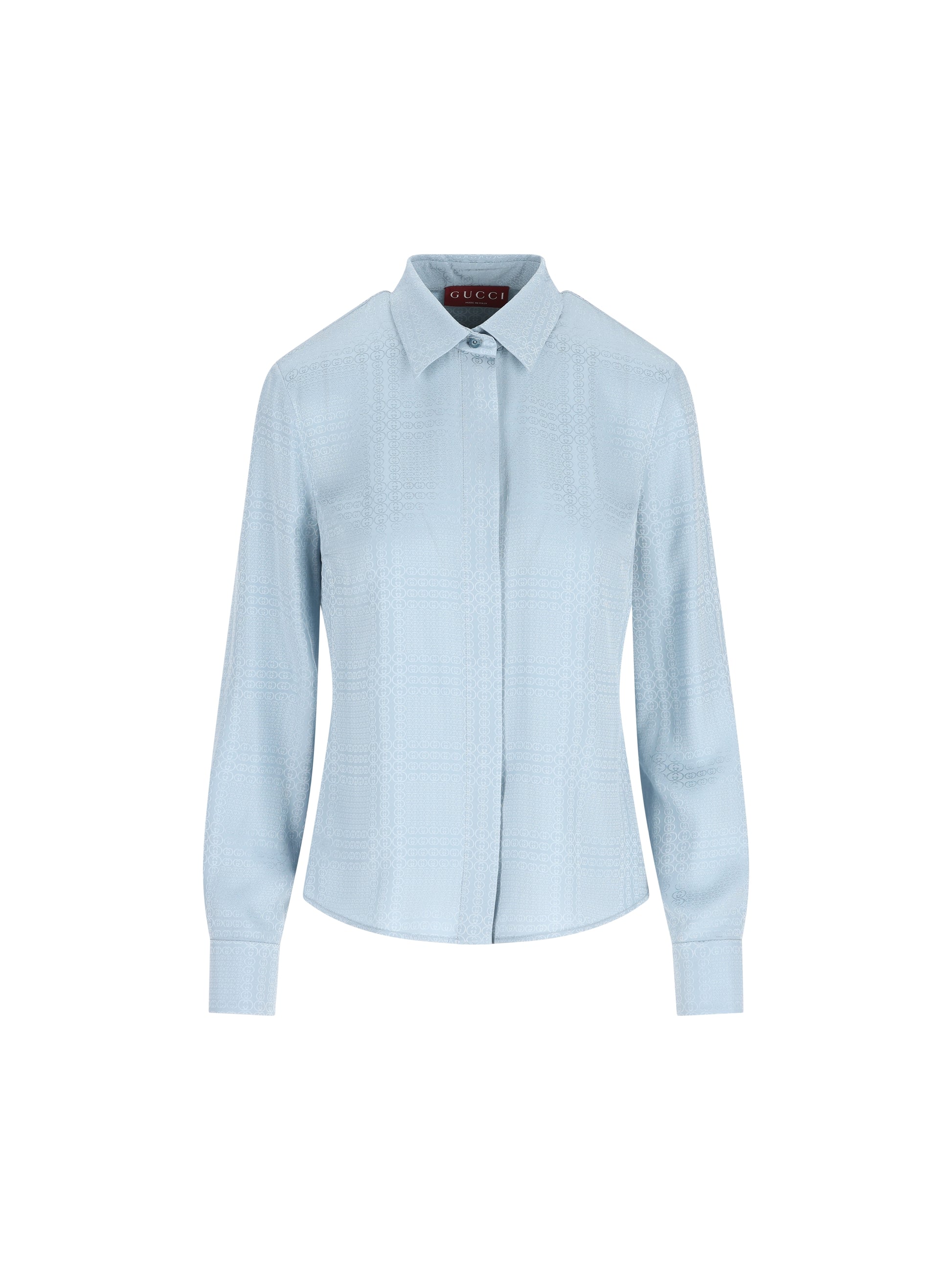 Camicia realizzata in seta. 858623 ZAT904870 GUCCI 